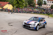 Rallye Český Krumlov: Náves v Malontech